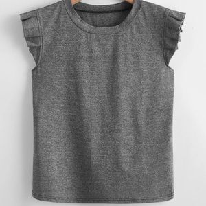 Butterfly sleeve tee